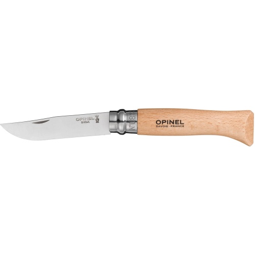 Нож Opinel №9, нержавеющая сталь, дубовая рукоять в картонной коробке 002424 фото 2